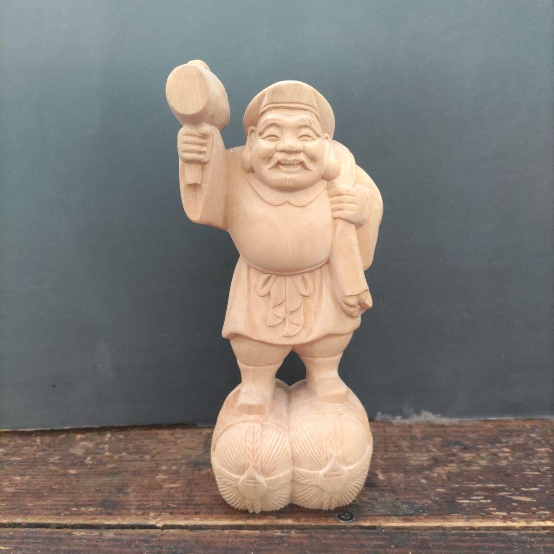 七福神 木彫り② - メルカリ