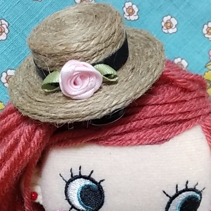 イルメール　ハッピードール　ワンピース＆帽子　薄茶No.2