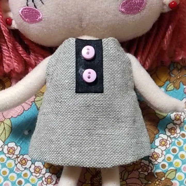 イルメール　ハッピードール　ワンピース＆帽子　薄茶No.2