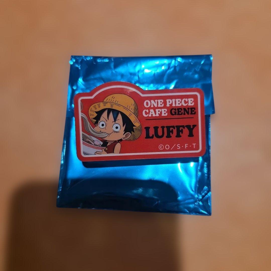 ワンピースカフェ GENE トレーディングアクリルネームバッジ ルフィ