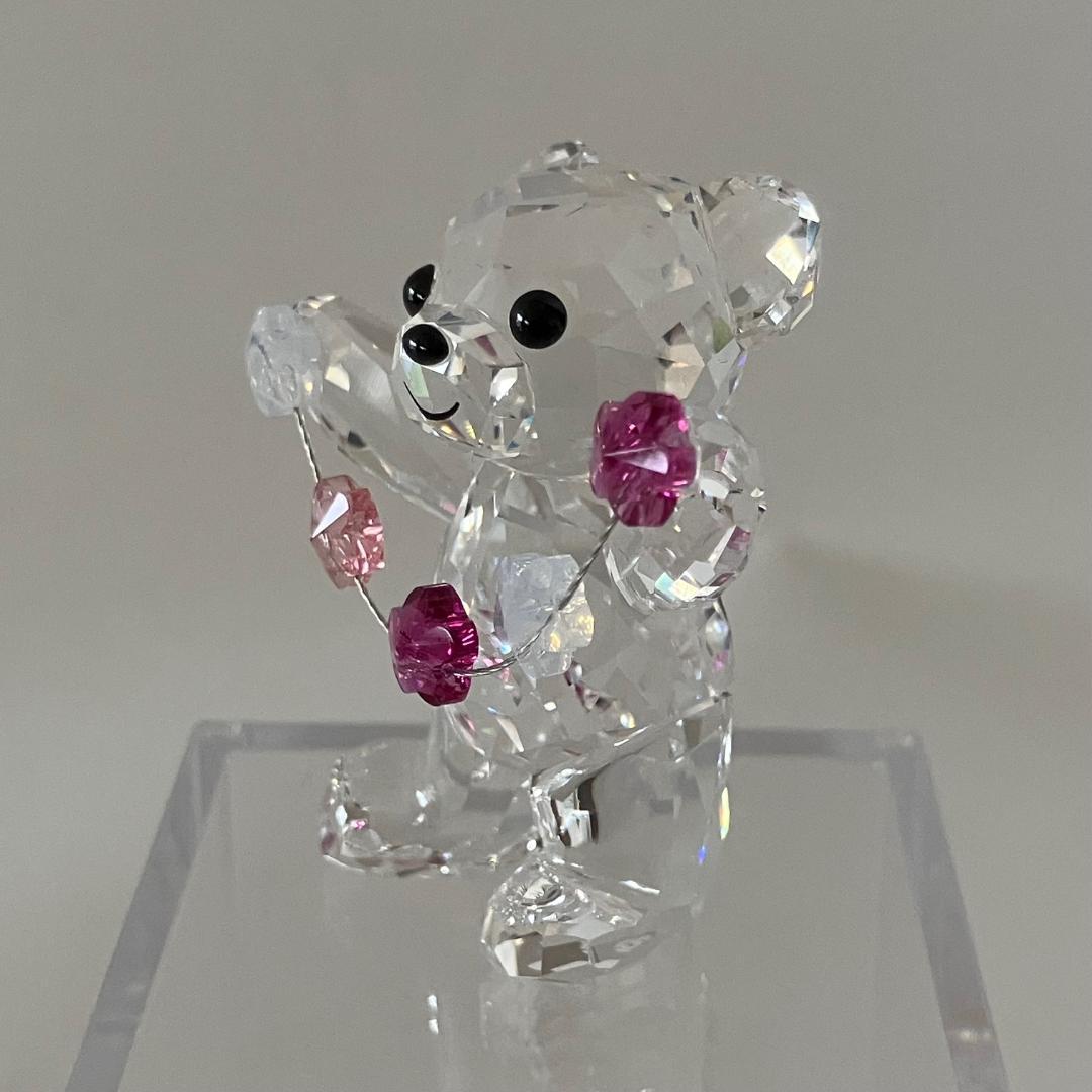 Swarovski スワロフスキー　クリスベア Flowers for you