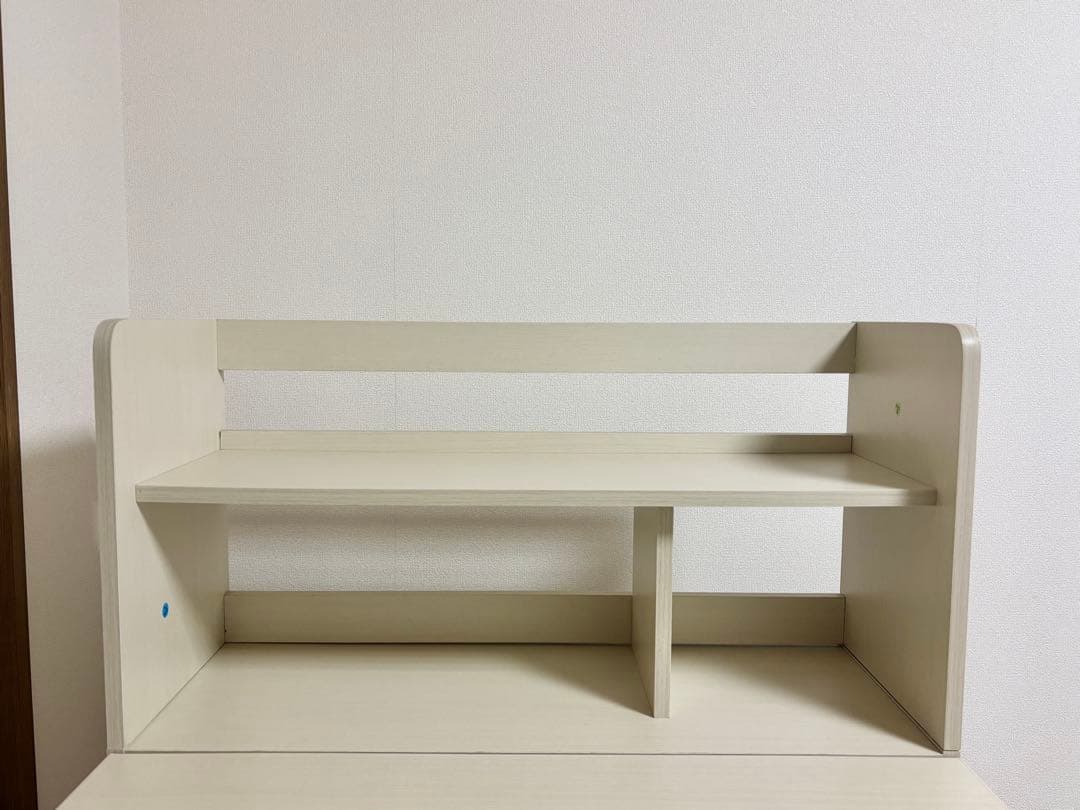 ニトリ　ライティングデスク　ホワイトウォッシュ