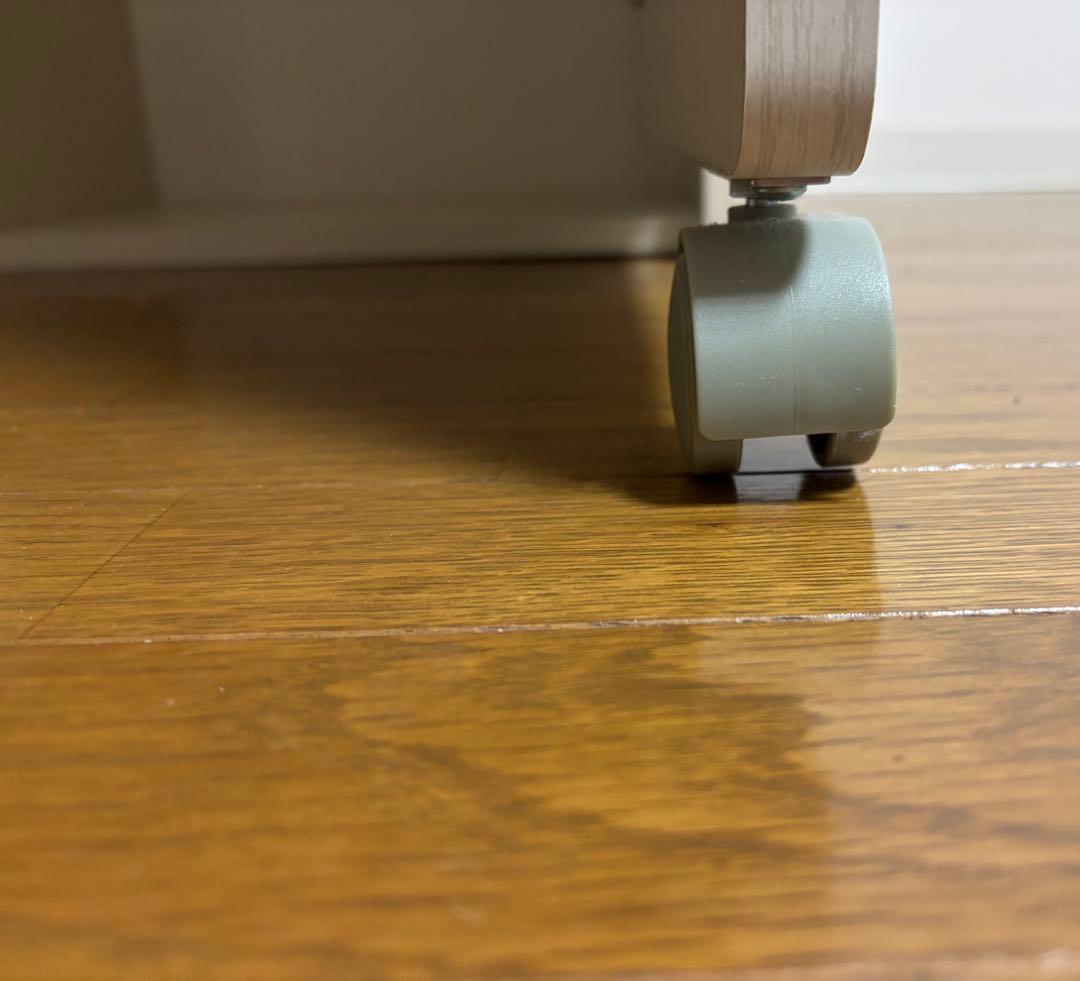 ニトリ　ライティングデスク　ホワイトウォッシュ