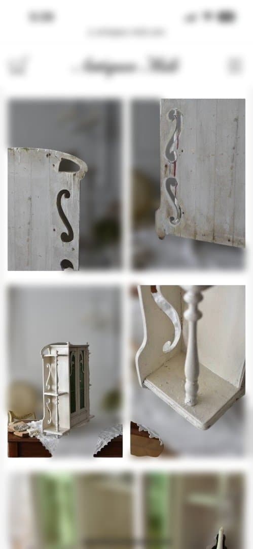 フランスアンテ－クガラスキャビネット