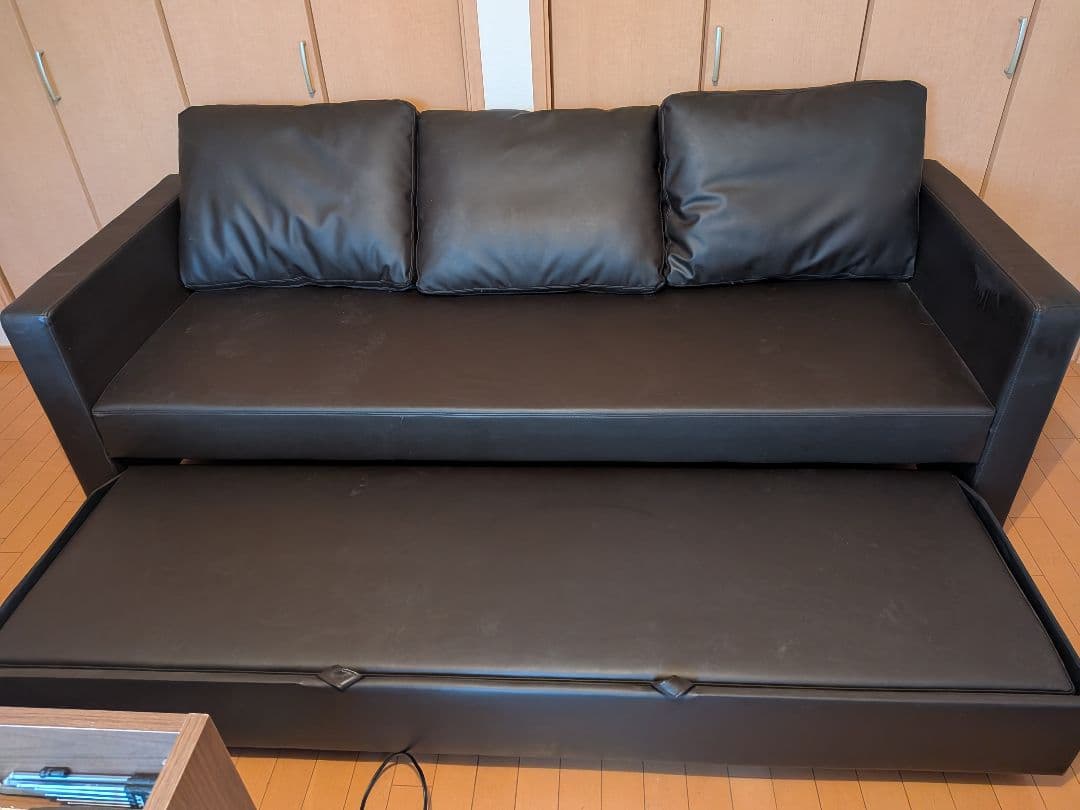 Nシールド DBR 3人掛けソファベッド