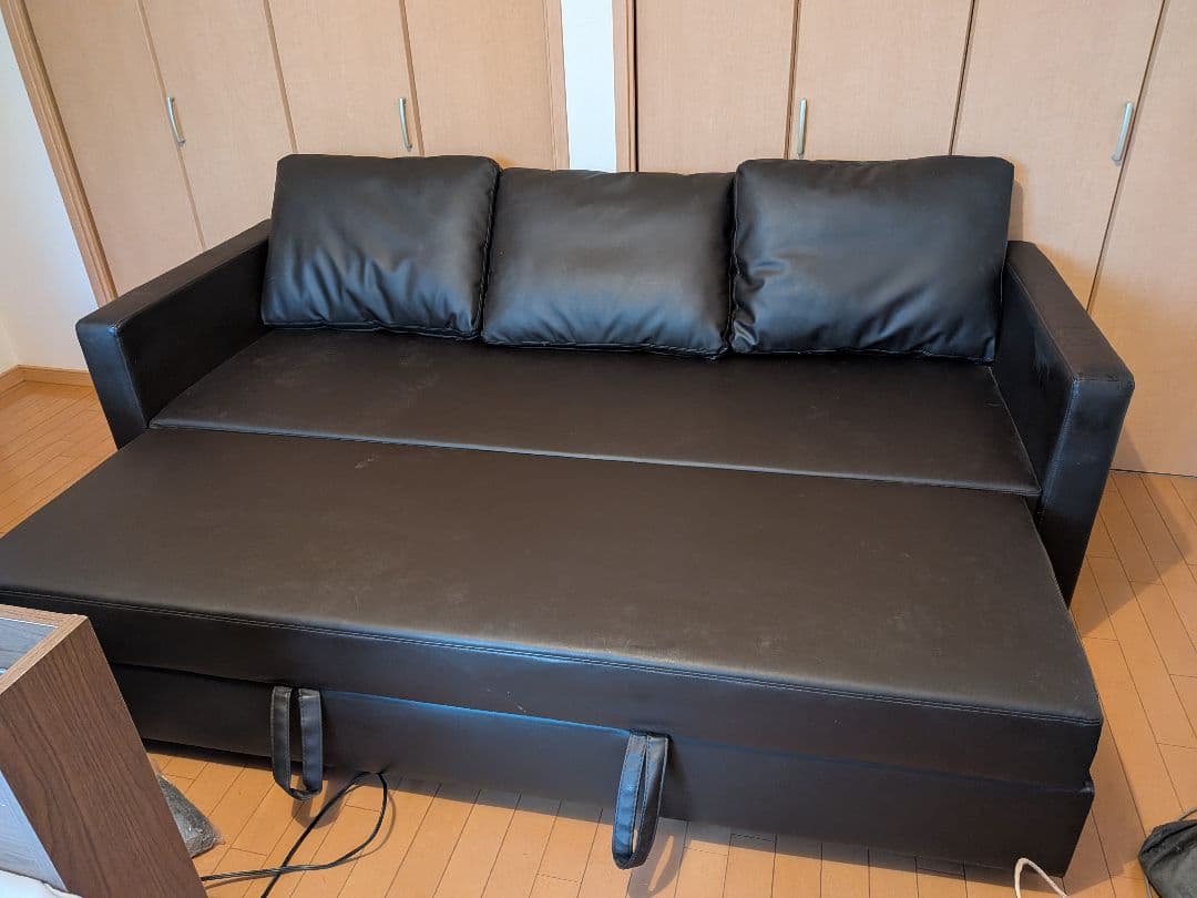 Nシールド DBR 3人掛けソファベッド