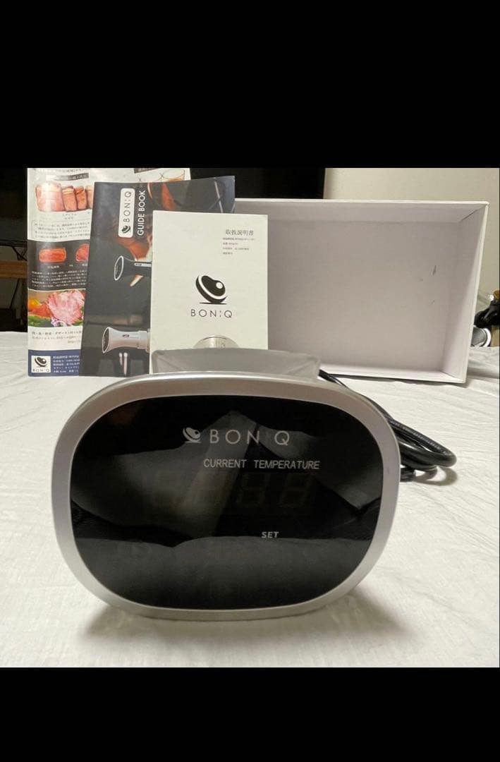 【値下げ中！即日配送】BONIQ ボニーク　低音調理器　BNQ-01 美品湯せん