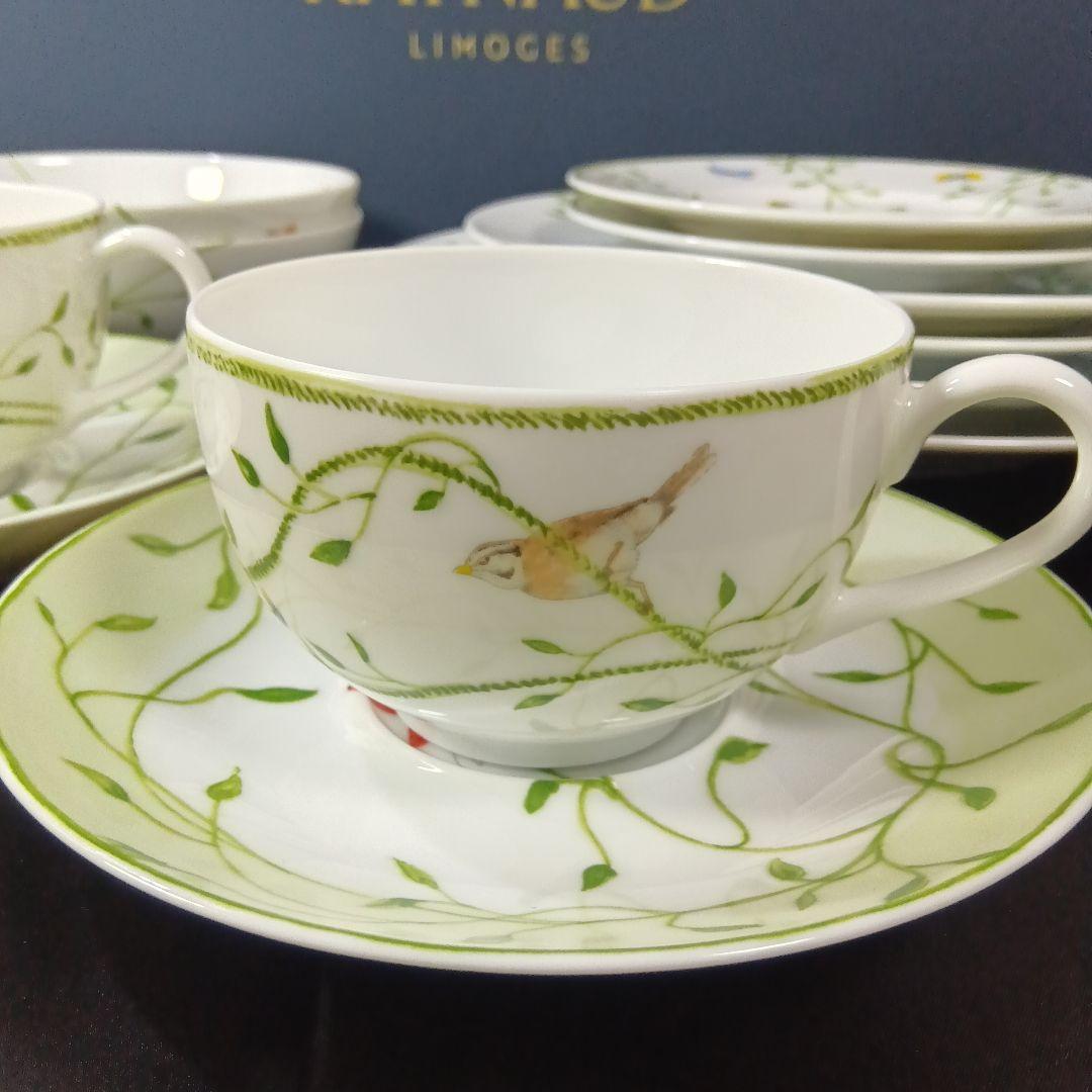 希少未使用箱付き レイノー ヒストリー ナチュール 食器セット カップ