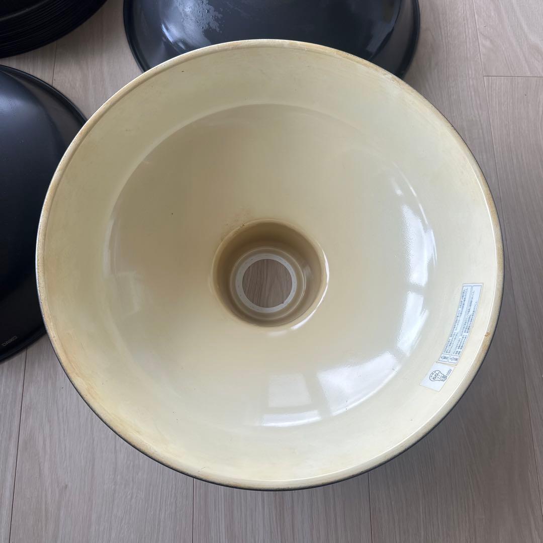 DAIKO ドーム型ランプシェード 9枚セット 濃いグレー