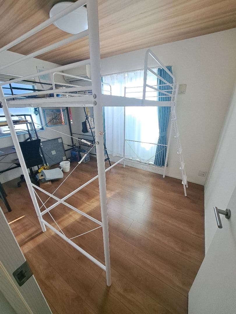 【直接引渡し限定】ニトリ スチールハイベッド HB02 WH