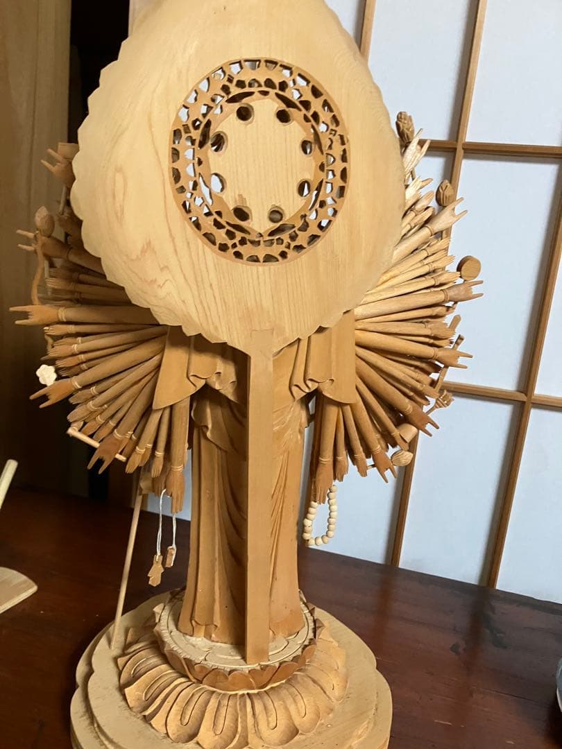 木製観音菩薩像