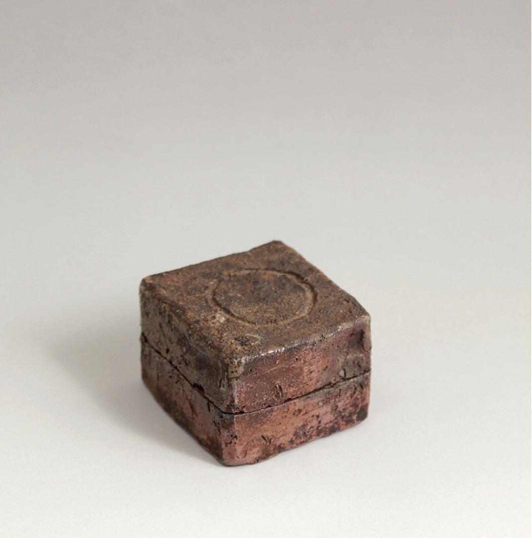 伊賀 切餅 香合 茶道具 茶室 古美術 古道具 アンティーク