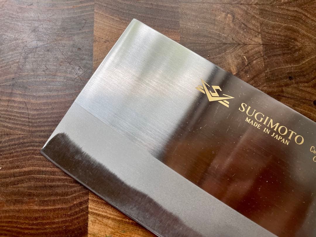 杉本　中華包丁　190mm CM4030 合金　小型　ステンレス　キャンプ