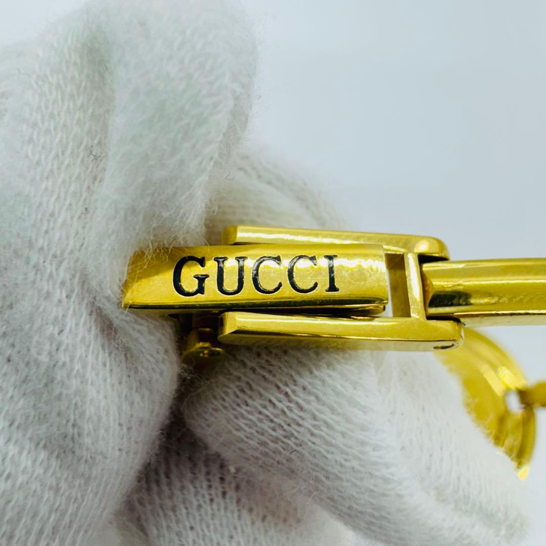 ✨GUCCI✨グッチ✨チェンジベゼル✨ホワイト文字盤✨ゴールド✨腕時計✨