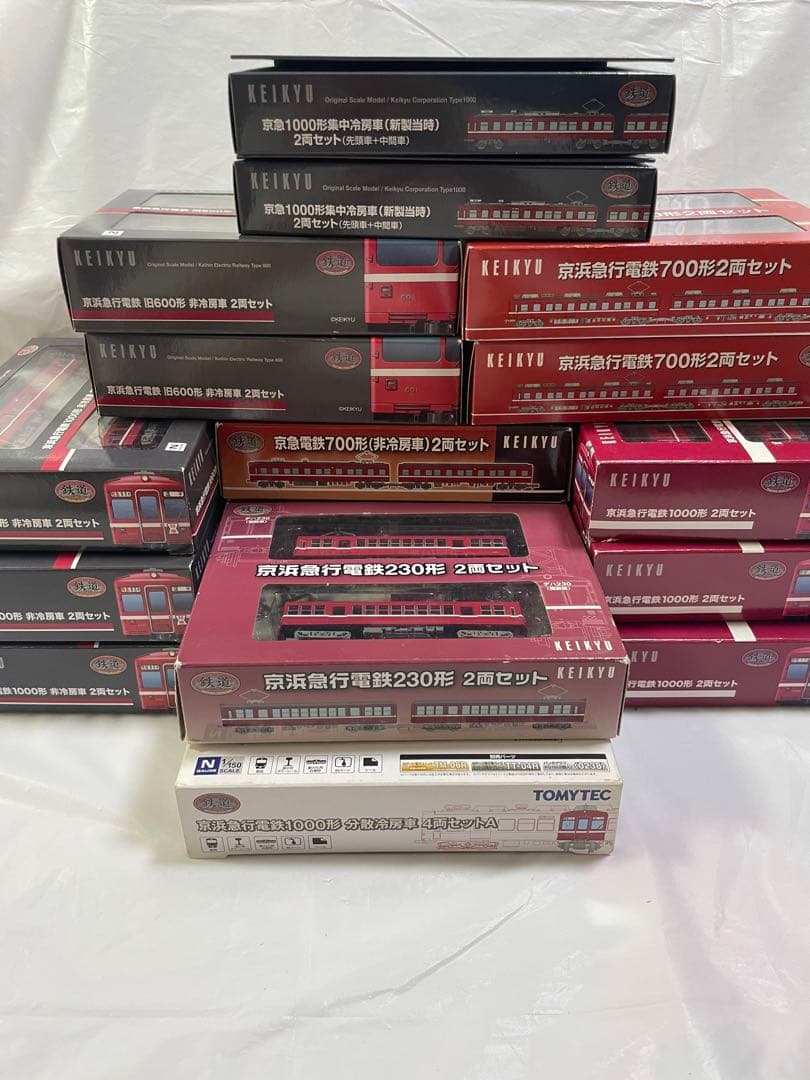 鉄道コレクション　京急百貨店限定品シリーズ16箱・34両セット