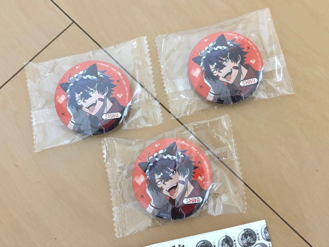 桃源暗鬼 ジャージメイド 缶バッジ 一ノ瀬四季 3点セット - メルカリ