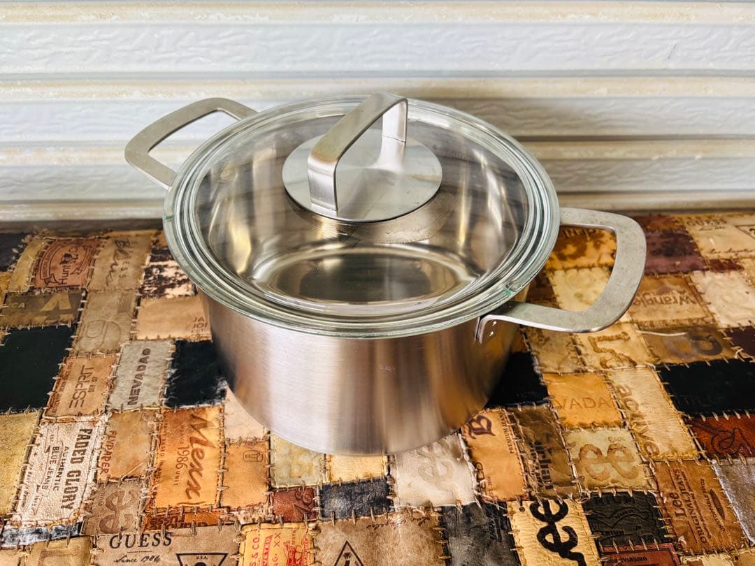 L12★IKEA★両手鍋 新品 未使用品 2.5L 調理器具 両手鍋 展示品