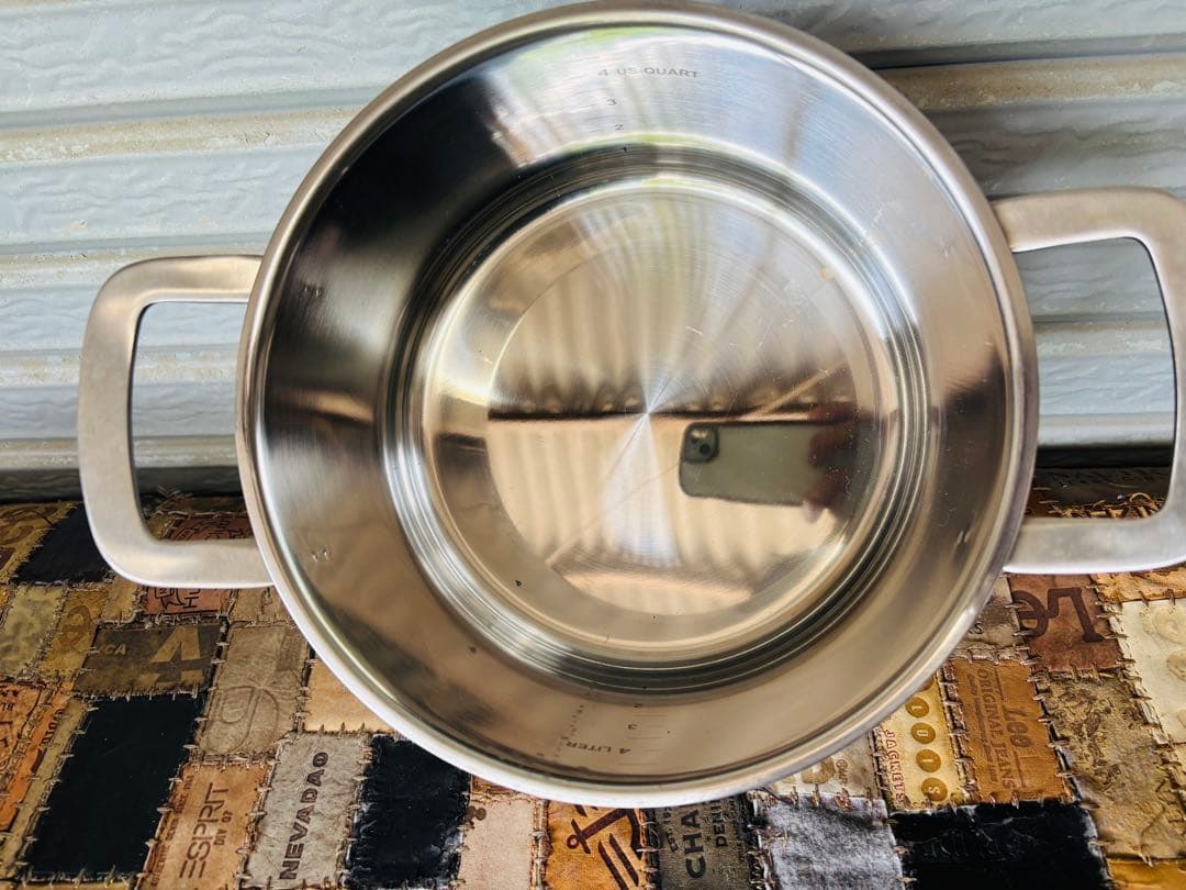 L12★IKEA★両手鍋 新品 未使用品 2.5L 調理器具 両手鍋 展示品