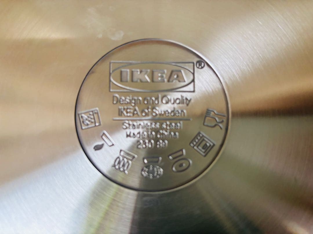 L12★IKEA★両手鍋 新品 未使用品 2.5L 調理器具 両手鍋 展示品