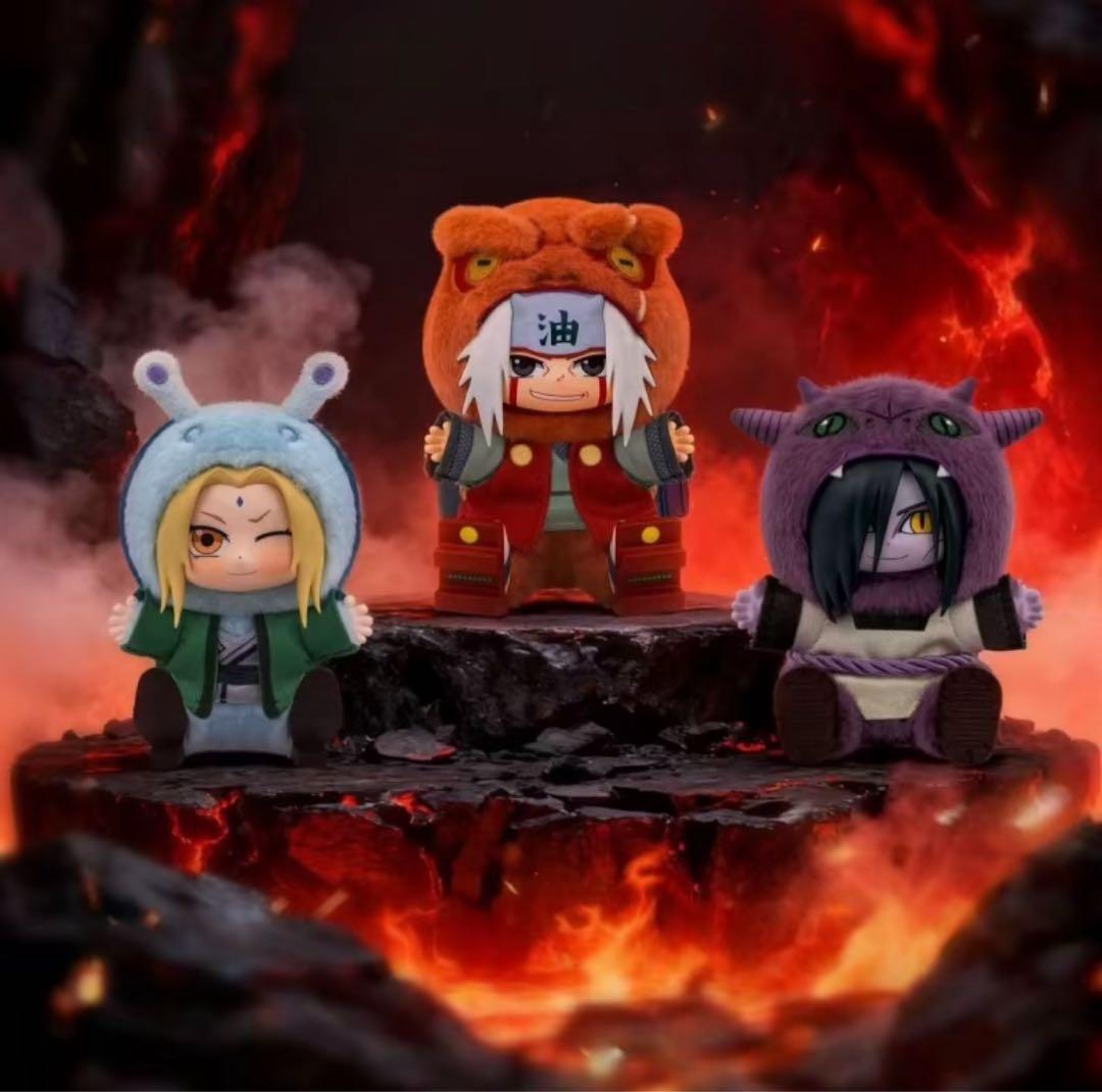 TOPTOY ナルト 疾風伝 ぬいぐるみ 綱手 自来也 大蛇丸 伝説の三忍