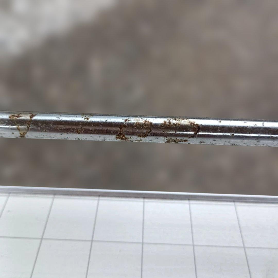 ４７０３）昭和レトロ　ワイエスのキッチンワゴン 格子模様　高圧メラミン