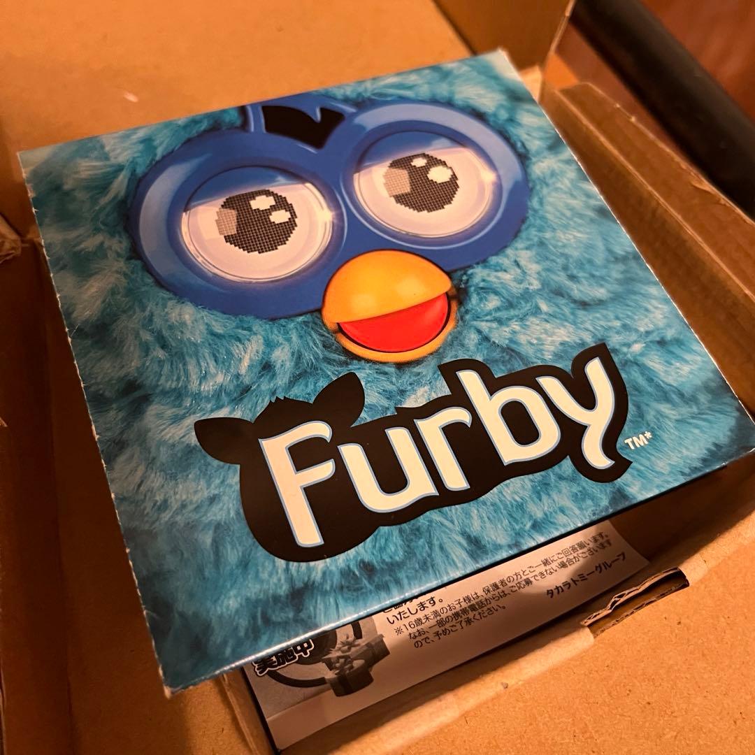 2012年 ファービー3 マシュマロホワイト 英語版 美品 取扱説明書箱