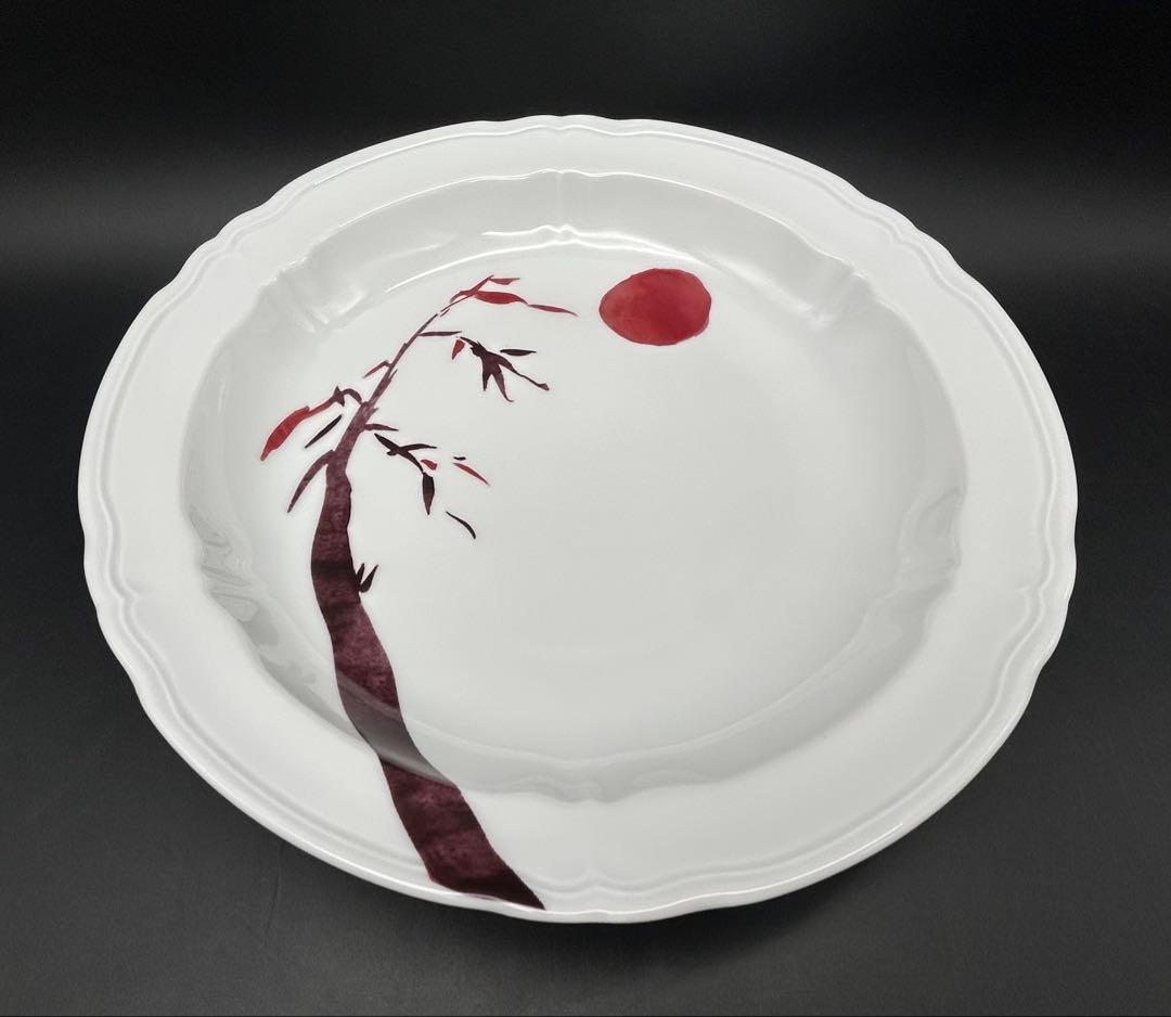 レイノー　リモージュ　マーキス＆マンダリン　大深皿　フランス　未使用品　希少品