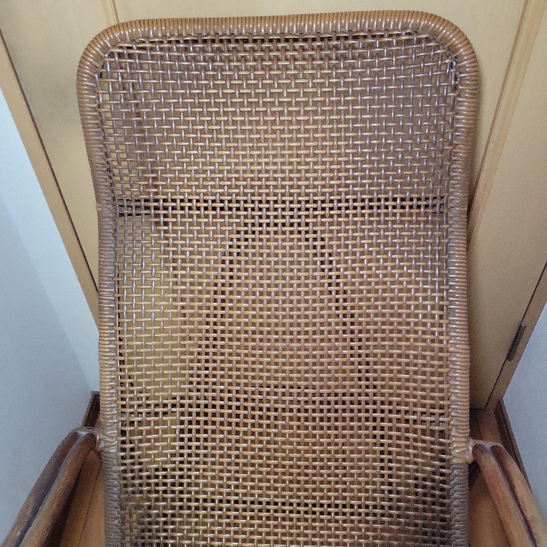 アンティーク　ヴィンテージ　自然素材　ナチュラル　ラタン　籐　ロッキングチェア