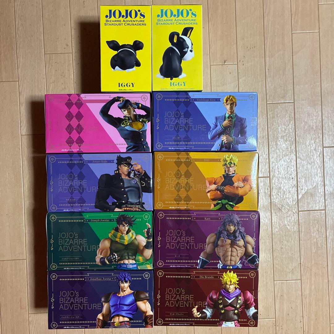 ジョジョの奇妙な冒険 Mometria&SOFVIMATESフィギュア 10種