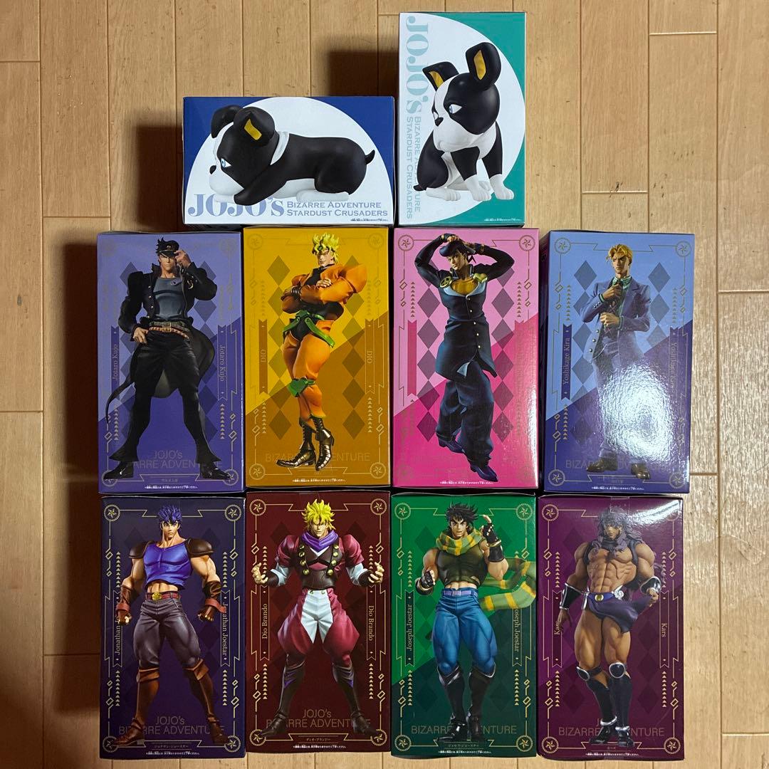 ジョジョの奇妙な冒険 Mometria&SOFVIMATESフィギュア 10種