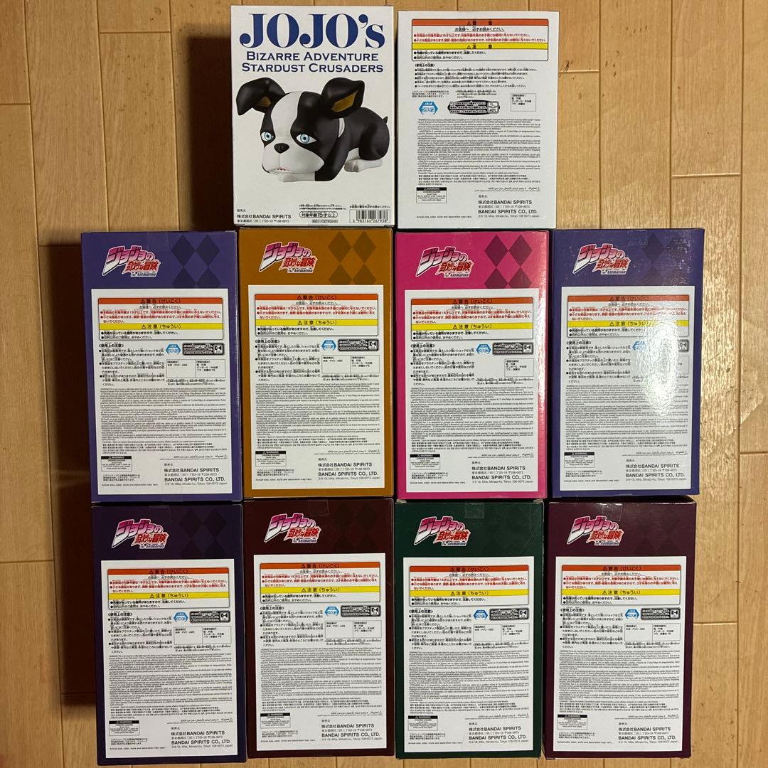 ジョジョの奇妙な冒険 Mometria&SOFVIMATESフィギュア 10種