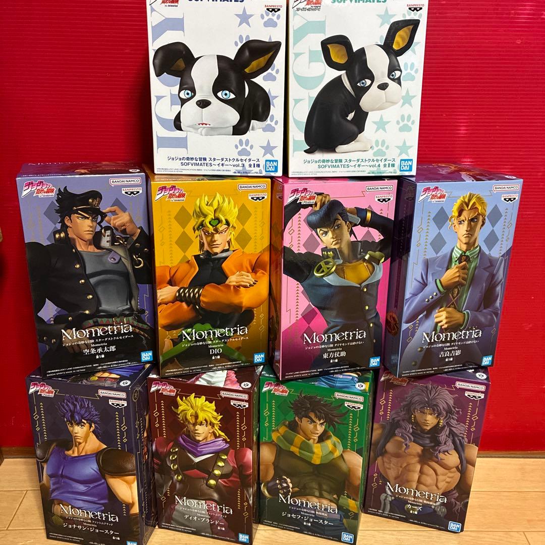 ジョジョの奇妙な冒険 Mometria&SOFVIMATESフィギュア 10種