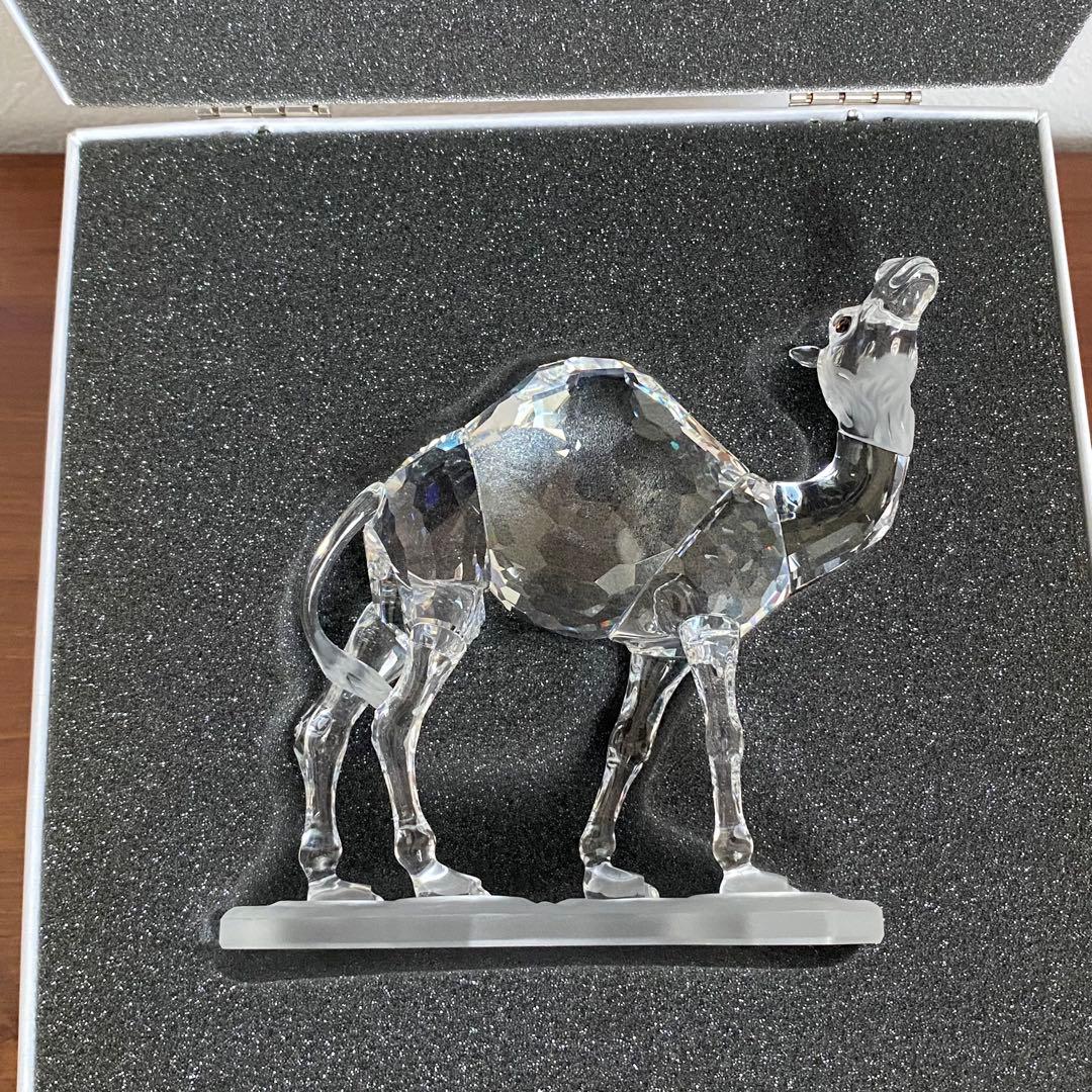 SWAROVSKI スワロフスキー クリスタル らくだ 置物