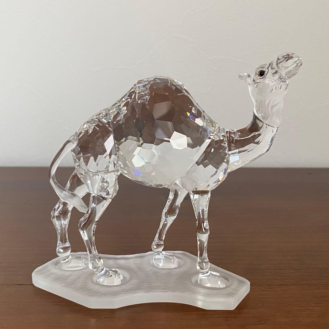 SWAROVSKI スワロフスキー クリスタル らくだ 置物