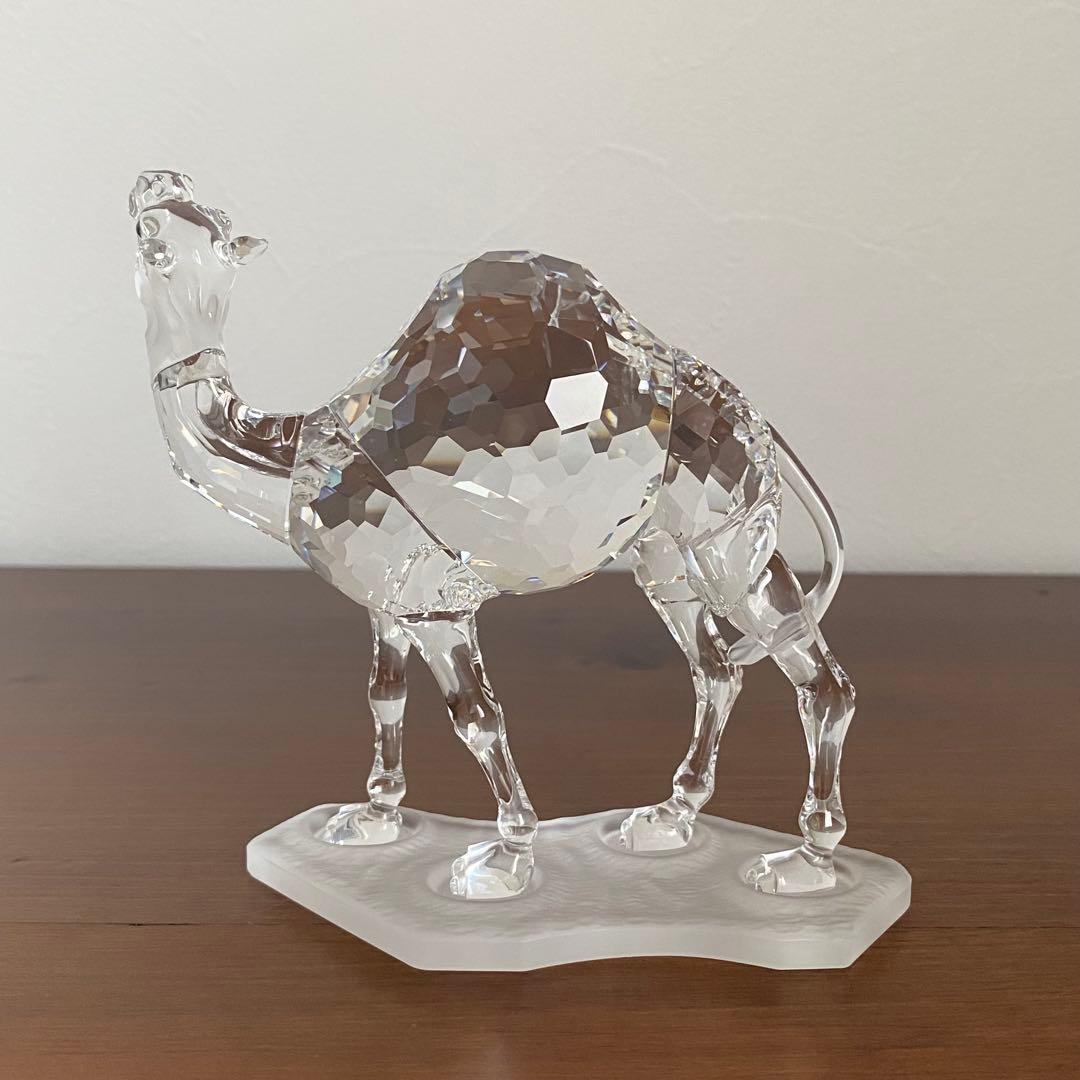 SWAROVSKI スワロフスキー クリスタル らくだ 置物
