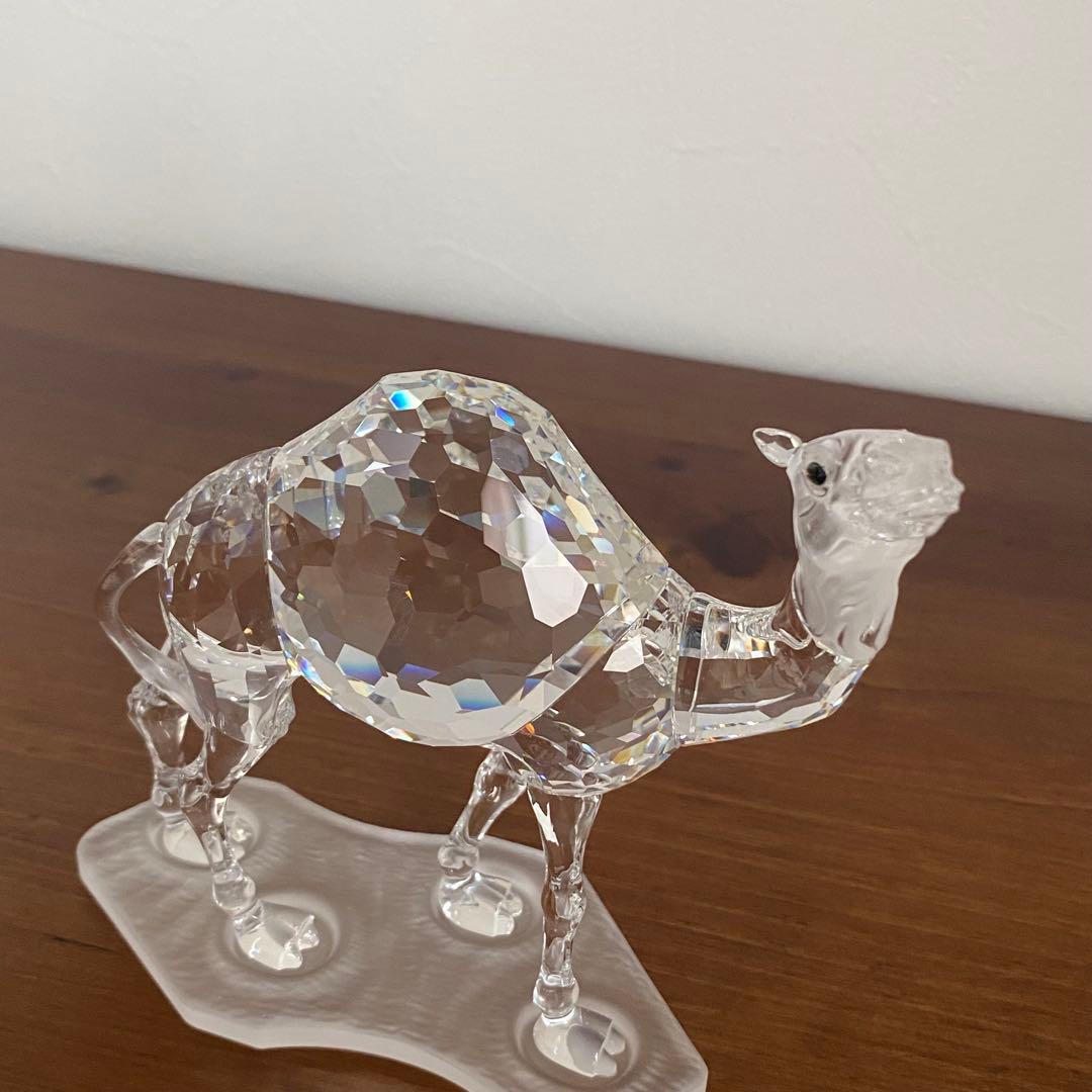 SWAROVSKI スワロフスキー クリスタル らくだ 置物