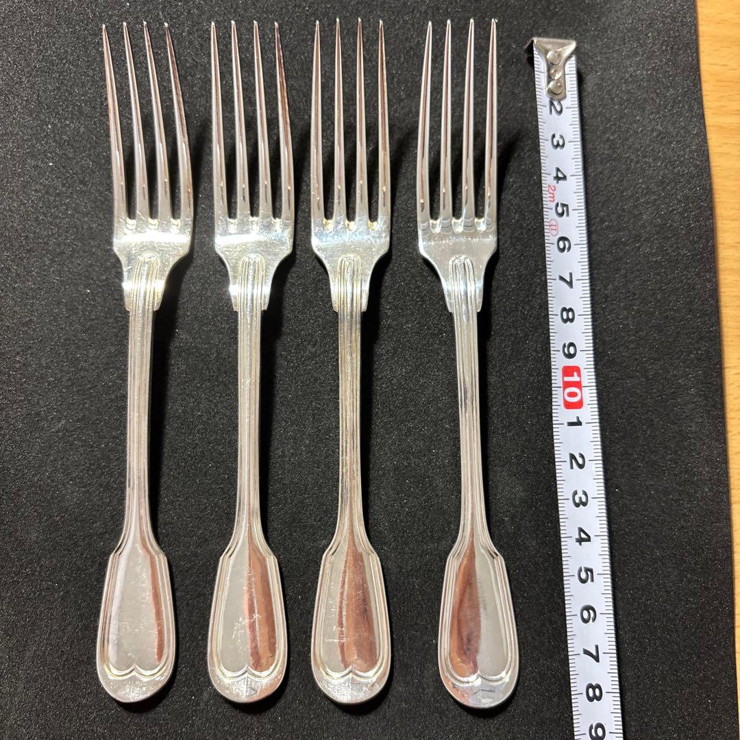 クリストフル シェノン テーブルフォーク4本セット