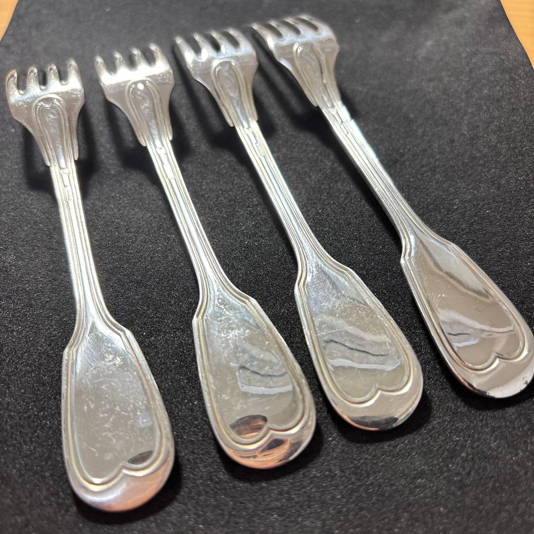 クリストフル シェノン テーブルフォーク4本セット