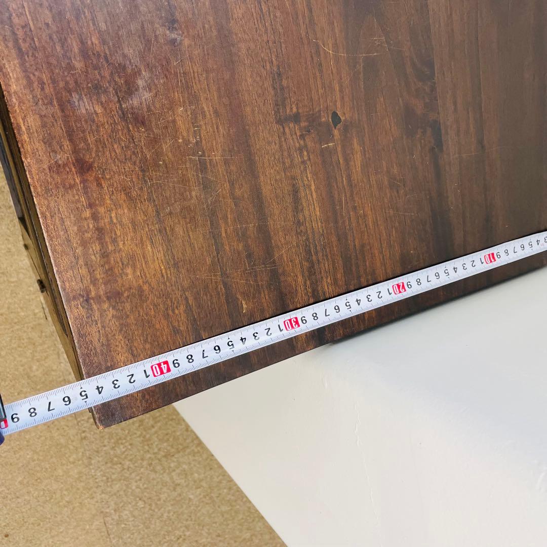 アジアン家具 チーク調 無垢風 大型サイドボード 幅187cm 高級店舗什器