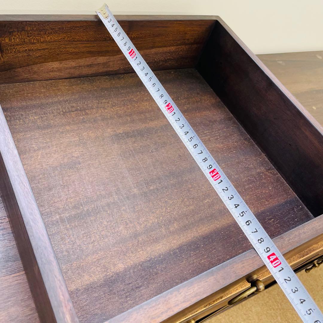 アジアン家具 チーク調 無垢風 大型サイドボード 幅187cm 高級店舗什器