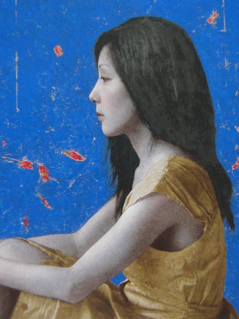 大矢 英雄 「夏至を待つ日」、厳選、希少画集・額装画、人気作品