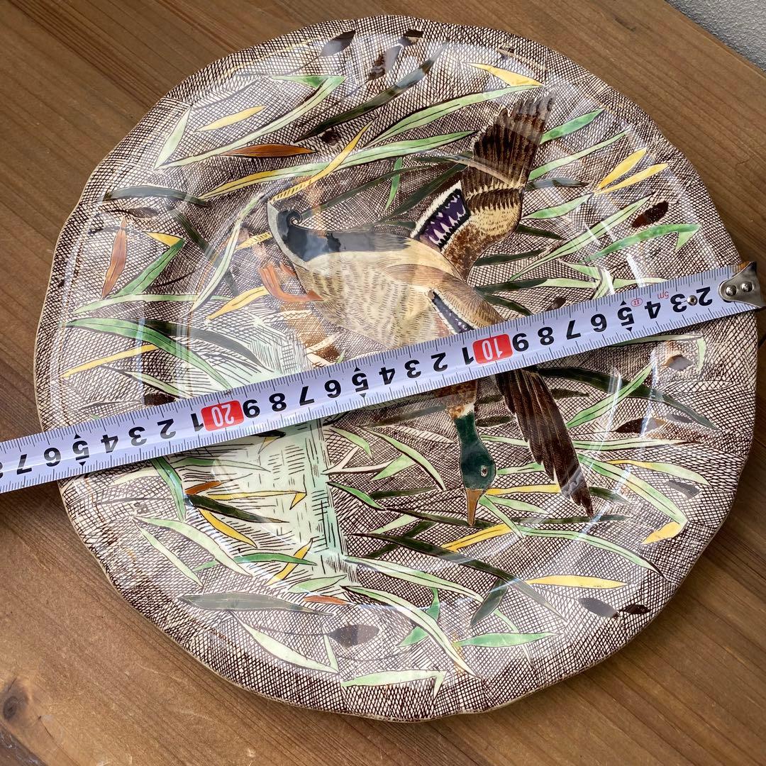 ジアン　ランブイエ 皿　鳥　鴨　ダック　ディナープレート 26㎝　ラパン