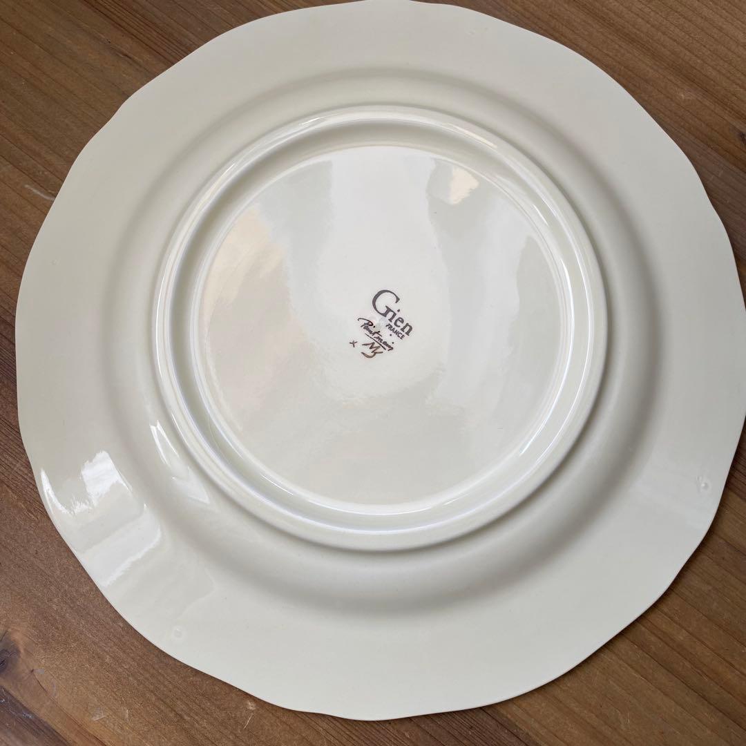 ジアン　ランブイエ 皿　鳥　鴨　ダック　ディナープレート 26㎝　ラパン