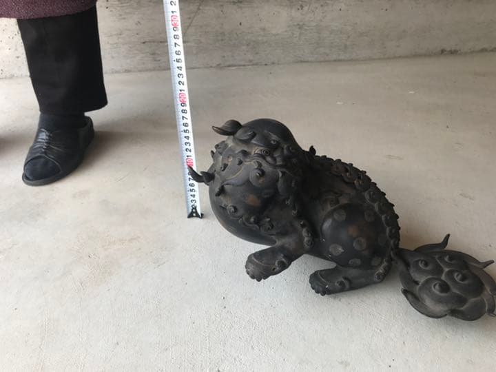 骨董品　獅子