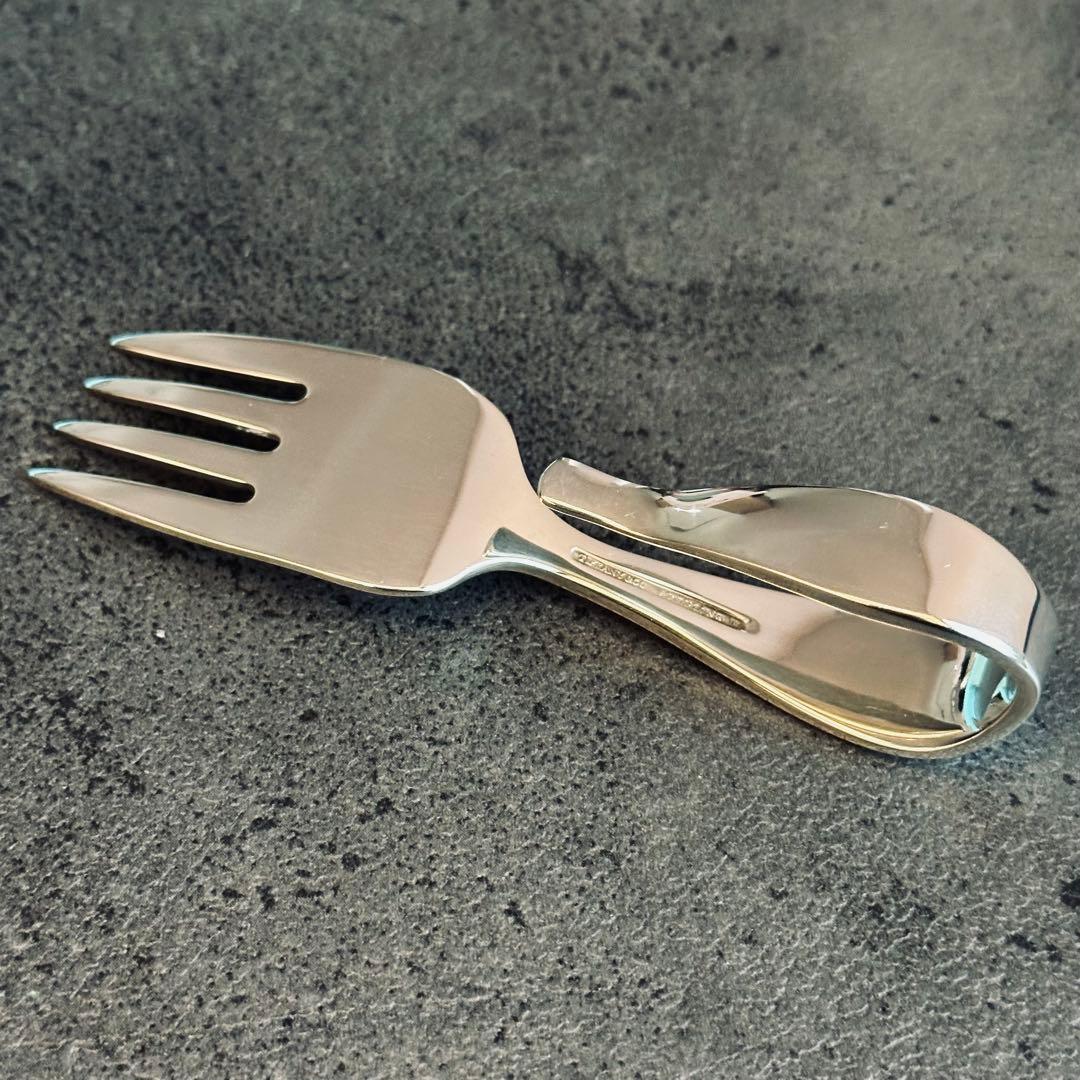希少✨Tiffany ループ ベビーフォーク SV925 silver シルバー