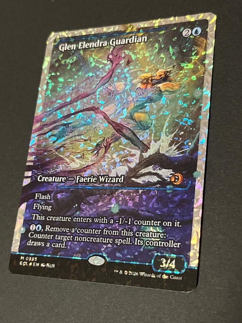 エレンドラ谷の守護者 フラクチャー FOIL Glen Elendra 英語