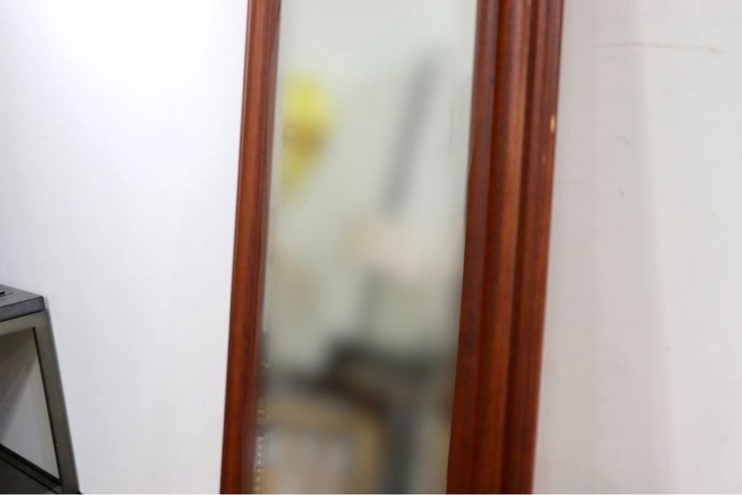 GMHO129○西洋 アンティーク イタリア ウォールミラー 姿見 全身鏡 壁