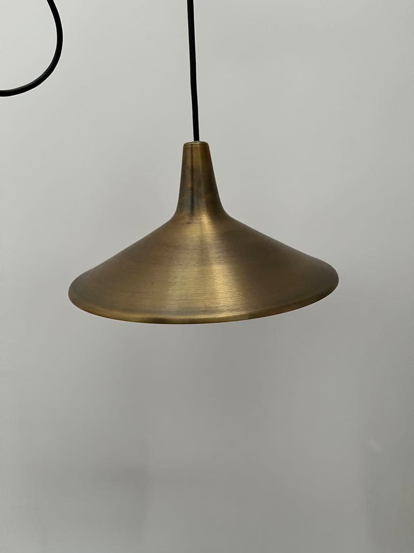 flame 真鍮　ペンダントライト　flare brass