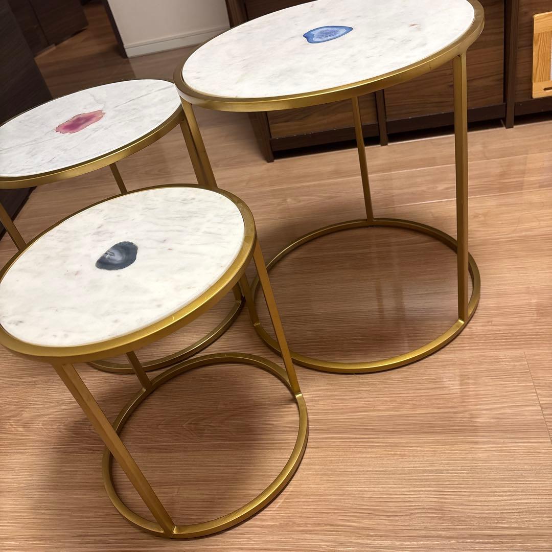 KARE リンボ サイドテーブル 3点セット