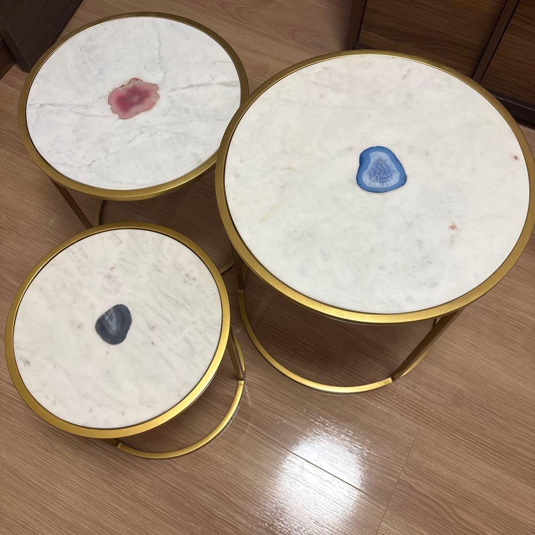 KARE リンボ サイドテーブル 3点セット